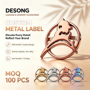 etched custom logo stainless steel ldentification plates nameplate laser engraved metal <b>label</b> <b>name</b> plate for your brand - Product Image 1