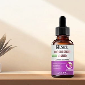 OEM/ODM Magnesium Glycinate <b>Liquid</b> Sugar FreePromotes Relaxation MuscleSleep High Potency Magnesium Glycinate - Product Image 3