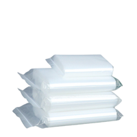 Pochettes transparentes en plastique avec fermeture éclair, emballage résistant aux fuites pour les collations et les ingrédients secs