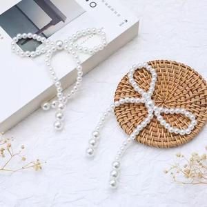 Élégants nœuds préformés en plastique, appliques en forme de nœud, accessoires capillaires coquette, décorations de gâteaux, Noël, réutilisables, faits à la main - Product Image 4