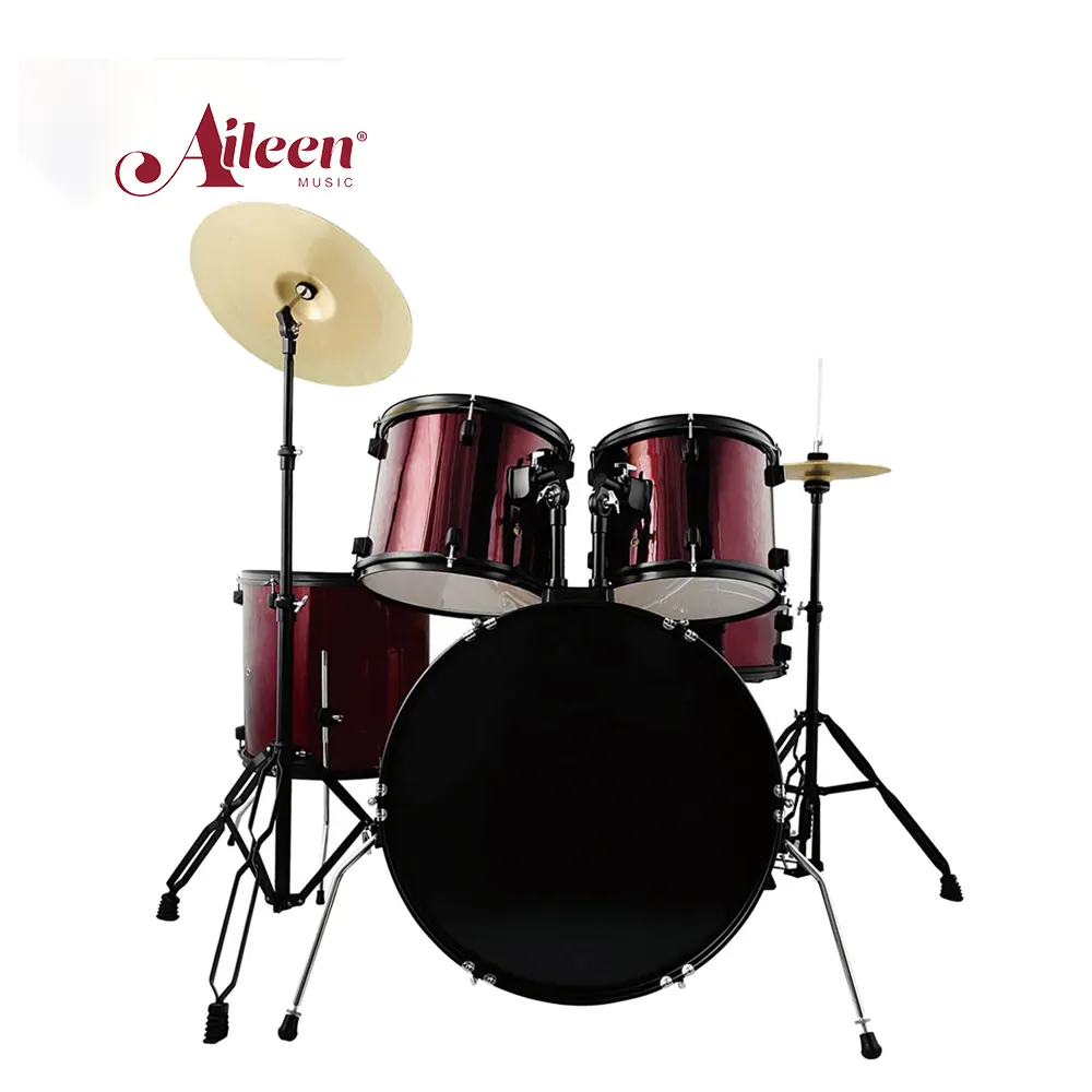 Aileen Volwassen Professionele 5-PC Drum Twee Cimbaal Drum Set (DSET-3030)