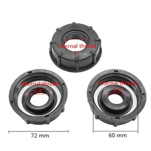 Adaptador de tanque IBC de rosca gruesa S60 a rosca hembra de 1/2'', 3/4'' y 1'', conector para tanque de agua, accesorios de repuesto para IBC - Product Image 3
