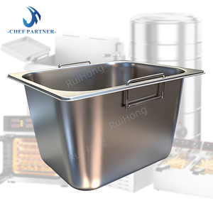<span class=keywords><strong>Friteuse</strong></span> de comptoir haute performance 16L pour cuisine commerciale, machine à frites avec prise personnalisée - Product Image 2