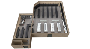 Diseño 3D para estantes de madera, <span class=keywords><strong>tienda</strong></span> de alimentos - Product Image 6