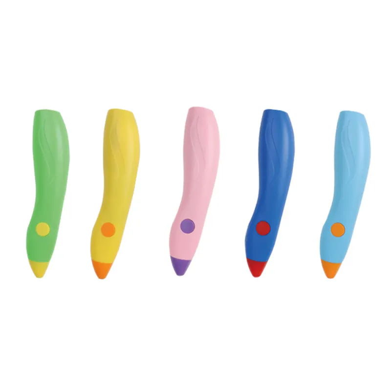 Şarj edilebilir 12 renk boyama kalemler eğlenceli İşaretleyiciler sprey sanat elektrikli Airbrush işaretleyici seti
