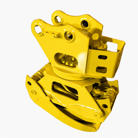 Grappin rotatif hydraulique SLN à couple élevé pour excavatrice, idéal pour le transport de bois, les déchets forestiers et l'utilisation en exploitation agricole.