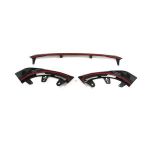 Separador de labios de parachoques delantero de carbono seco Prepreg seco, difusor, Kit de carrocería, protección de carbono seco para <span class=keywords><strong>BMW</strong></span> 2Series G42 m240i M <span class=keywords><strong>Sport</strong></span> - Product Image 3