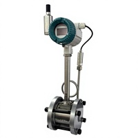 Medidor de Flujo Vortex Industrial de Alta Temperatura para Líquidos y Gases, Medidor de Flujo de Vapor a 350 Grados, Medidor de Flujo Vortex para Tuberías de Gas Natural