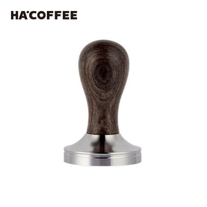 Piccolo Distributore e Pressino Manuale per <span class=keywords><strong>Caffè</strong></span> 49mm 51mm 53mm 54mm 58mm, Pressino per <span class=keywords><strong>Caffè</strong></span> con Base Piatta e Manico in Legno - Product Image 1