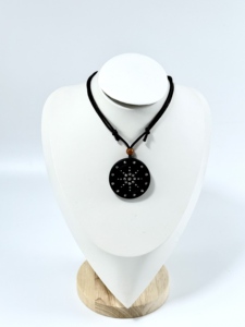 EMF logotipo personalizado estrella japonesa <span class=keywords><strong>Quantum</strong></span> collar OEM turmalina hipoalergénico desintoxicación ajustable elástico estiramiento alivio del dolor - Product Image 4