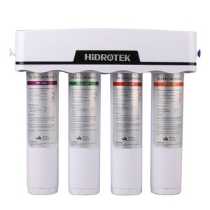 Mini sistema de filtración de agua para el hogar, con filtro de carbono, 4 etapas - Product Image 2