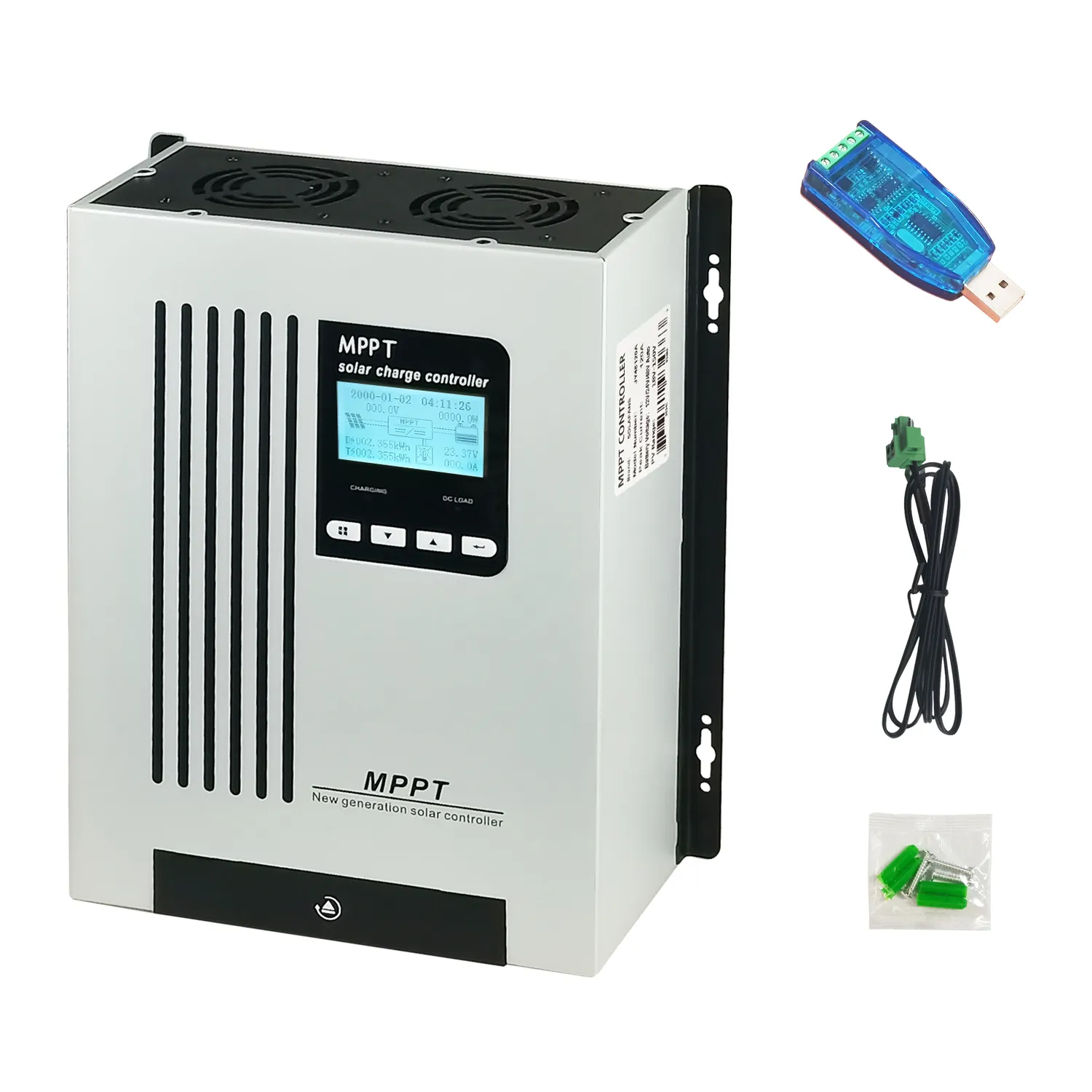 Intelligent 96v 48 Volts Auto 80a 100a Energy Panel Off Grid Mppt Solar Charger Controller 120a 72v
