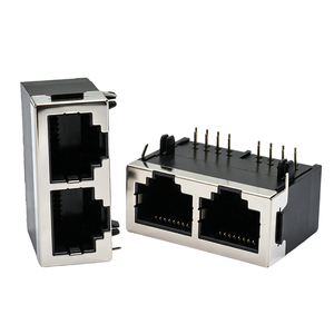 Conector Modular <span class=keywords><strong>RunTao</strong></span> Serie 59 de Doble Carcasa Metálica RJ45 CAT6A STP Blindado de 8 Núcleos para Montaje en Panel, 10 Gbps, para Terminación de Cable de Red - Product Image 6