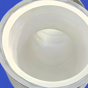 <span class=keywords><strong>Anelli</strong></span> in ceramica di allumina 95% di alta qualità per l'estrazione di componenti ceramici industriali resistenti all'usura - Product Image 5