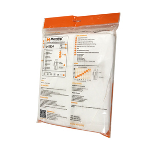 Factory Cheap TYPE 5 6 <strong>PPE</strong> Equipment Disposable Coveralls Coverall Suits Workwear <strong>Painter</strong> Suit Nonwoven Protective Coverall - Product Image 4