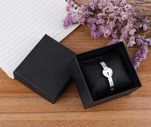 Caja de Regalo de Papel Tipo Almohada para Boda, Caja de Regalo de Papel para Reloj, Anillo, Pendientes, Caja de Joyería con Tapa y Base para Almacenamiento y Embalaje - Product Image 5