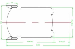 Hochwertiges Kamera objektiv HD 1080p Überwachungs sicherheits kamerasystem Mini Hidden Camera Lens 4k - Product Image 5