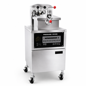 Freidora de <span class=keywords><strong>Pollo</strong></span> a Gas Eléctrica Comercial de Alta Productividad para Hoteles, Nueva con Certificación CE, 1 Año de Garantía - Product Image 3