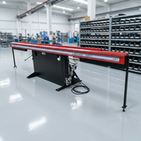 Cintreuse pneumatique de 4000 mm pour tôles longues, à commande manuelle, vente directe usine