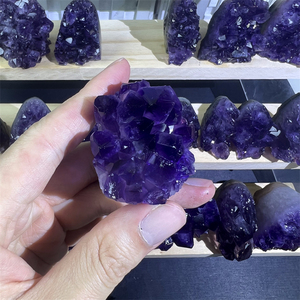 Sản Phẩm Mới Tinh Thể Tự Nhiên Thủ Công Chất Lượng Cao Thạch Anh Tím Cụm Cho Trang Trí - Product Image 4