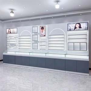 Vitrina de madera MDF para gafas, soporte de exhibición personalizado, estante para gafas de sol, tienda de gafas - Product Image 6