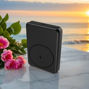Batería Externa Portátil Inalámbrica Magnética de 5000mAh de Fábrica Wesdar con Carga USB-C para Teléfono Inteligente - Product Image 3