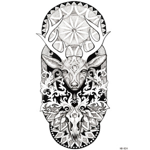 Tatuajes Temporales <span class=keywords><strong>de</strong></span> <span class=keywords><strong>Brazo</strong></span> al por Mayor, Arte Floral <span class=keywords><strong>Tribal</strong></span>, Tatuaje <span class=keywords><strong>de</strong></span> Mano Impermeable, <span class=keywords><strong>Tribal</strong></span> - Product Image 3