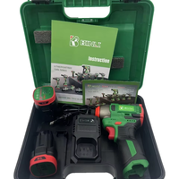 Mini perceuse-visseuse électrique sans fil Binli 18V, moteur sans balais, vitesse variable, couple réglable, mandrin 10 mm, OEM, garantie 1 an