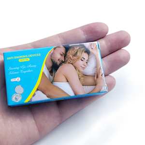 Clip nasal anti-ronflement magnétique en silicone Lijin - Soins de santé, design léger et compact - Product Image 1