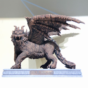 Pietra artificiale a colori 3D stampata a grandezza naturale scimmia cinese sculture mitologiche all'aperto Villa Park arte ecologica - Product Image 3