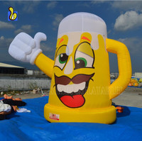 Prix de gros Holland Beer Cup Ballon Gonflable Bouteille de bière pour la publicité