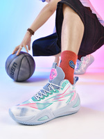 Chaussures de basket-ball de haute qualité en PU pour toutes les saisons, pour hommes, femmes, jeunes, entraînement en plein air, baskets de sport