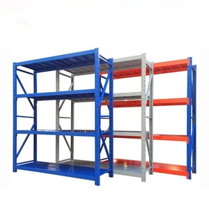 Estanterías de Almacenamiento de Servicio Mediano, Unidades de Almacenamiento de Gran Capacidad, Estanterías Metálicas de Amplio Alcance, Estanterías de Acero para Exhibición - Product Image 4