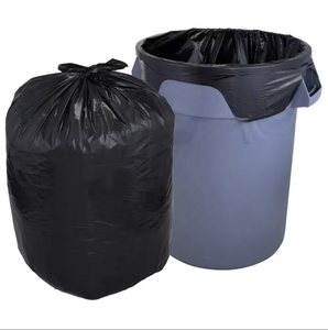 Factory Price Manufacture Wholesale Support Black Color Custom logo Free Sample <b>Plastic</b> <b>Packaging</b> HDPE LDPE Trash Garbage Bag - Product Image 4