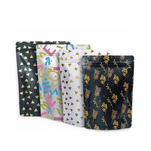 Grosir kustom Ziplock PE berdiri kantong tas tahan Doypack Gummies permen karet kentang permen karet Chip Pizza kemasan makanan hewan peliharaan - Product Image 2