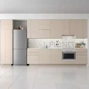 2024 nouvelles idées de produits panneau de pvc armoires de cuisine design meubles de cuisine pour petites armoires de cuisine modernes vente