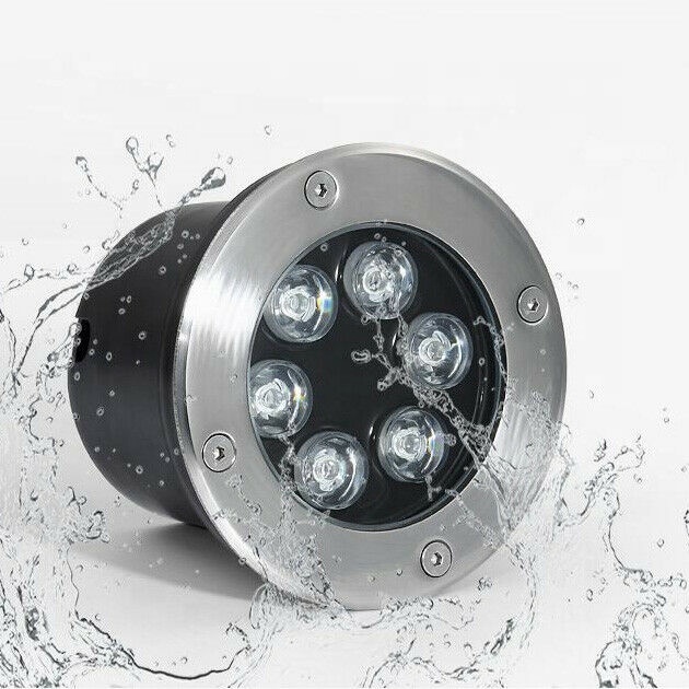 Waterproof Light Outdoor Floor Recessed Inground Buried Spot Driveway 6W Underground Led Lights