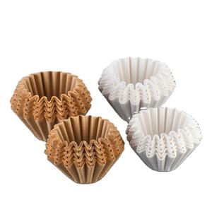 Moderne 50 pièces/sac en forme de bol à gâteau 50g papier <span class=keywords><strong>filtre</strong></span> à café ondulé infusé à la main conception stockée - Product Image 3