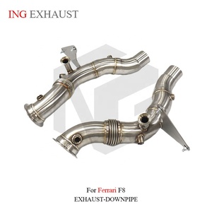 <span class=keywords><strong>Tubo</strong></span> <span class=keywords><strong>di</strong></span> <span class=keywords><strong>Scarico</strong></span> in Acciaio Inox ING per Ferrari F8 con Prestazioni Elevate e Componenti Auto <span class=keywords><strong>di</strong></span> Alta Qualità - Product Image 5