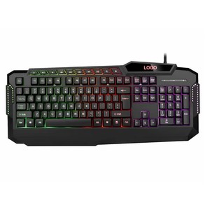 Hot bán 2025 New 104 phím <span class=keywords><strong>USB</strong></span> Cầu Vồng Đèn nền có dây Máy tính chơi Game bàn phím teclado cho PC Gamer - Product Image 2