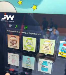 Máquina Expendedora de Proteínas en Polvo de Venta Caliente con Sistema Remoto Android, Máquina Expendedora de Batidos de Proteínas Fríos para Gimnasio - Product Image 3