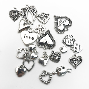 Diskon besar-besaran perhiasan liontin Fashion baja tahan karat DIY kustom untuk perhiasan gelang kalung tas dan aksesori sepatu - Product Image 1