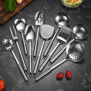 Venta Directa de Fábrica, Juego de Utensilios de Cocina de 7 Piezas de Acero Inoxidable 410 Reforzado - Product Image 4