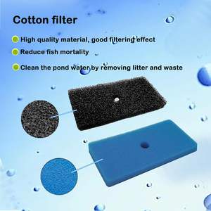 Almohadilla filtrante para acuario, gruesa y fina, 2 uds., medios filtrantes rectangulares para tanque de estanque, fácil de limpiar - Product Image 2