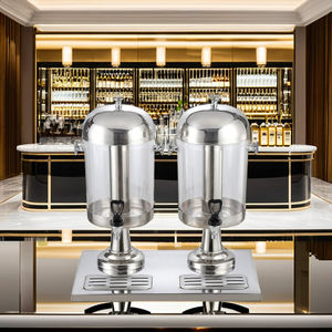 Dispensador de bebidas <span class=keywords><strong>comercial</strong></span> portátil de acero inoxidable, máquina de trípode de jugo para autoservicio de Hotel <span class=keywords><strong>comercial</strong></span> grueso - Product Image 3