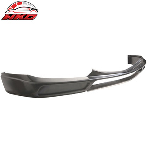Fits For Mazda 3 09-11 K Style Front Bumper Lip Spoiler Unpainted PU <b>Splitter</b> Kit Auto Parts Automotive Accessories - Product Image 4