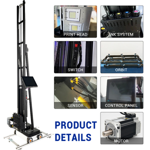 Dijual mesin cetak ubin dinding lantai <span class=keywords><strong>3D</strong></span> pencetak Inkjet Format besar UV 5D langsung ke dinding industri - Product Image 6