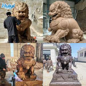 รูปปั้นสัตว์โลหะหล่อขนาดใหญ่ช้างสำริดสำหรับตกแต่งสวน - Product Image 6