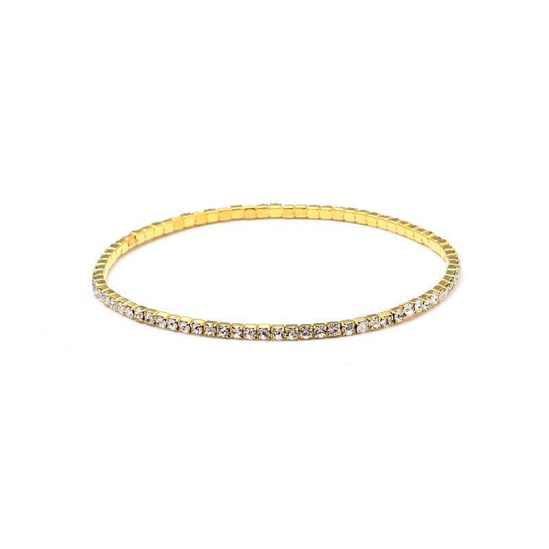 Diamant blanc doré