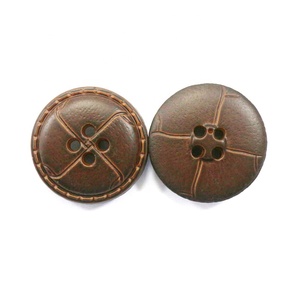 Nút bóng giả da Giả Nút Giả Da Dệt Nút Áo - Product Image 5